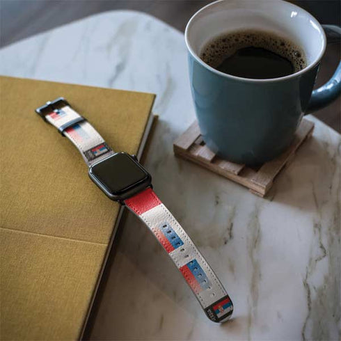 Serbia Soccer Flag Apple Watch Band 38-40mm